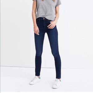 ✨MADEWELL✨ 10" HighRise Skinny Jeans in Hayes Wash
